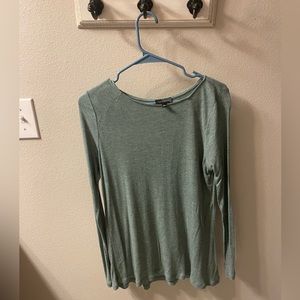 Long sleeved sage green top. The limited brand